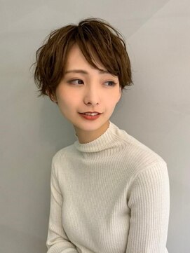 オーブ ヘアー アイク 盛岡高松店(AUBE HAIR Ike) AUBE HAIR_マッシュパーマ×ビターブラウン
