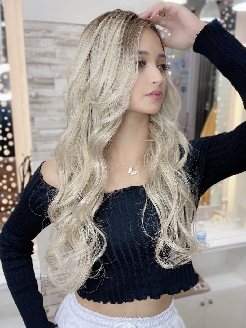 シールエクステ　ハイトーン ⑅◡̈*エクステ🌼 #エクステ#wiz #エクステ専門店 #愛媛県#松山