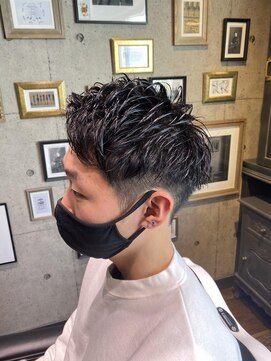 ステイゴールド 新百合ヶ丘(STAY GOLD) 【STAY GOLD新百合ヶ丘】アップバングスタイル