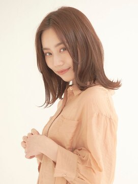 ルクスドレ 新宿(Luxe doree') くびれヘア/アースカラー/地毛風カラー/大人ヘルシー[新宿駅]