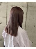 ハピンクベージュで上質なハイトーンカラー