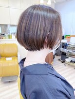 モリオ フロム ロンドン 成増店&nbsp;【morio成増 芹澤】くびれショートボブ ハイライトカラー