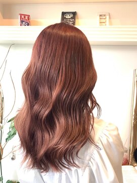 テイラー(Taylor) 【Taylor 大宮】アプリコットオレンジ×ゆる巻ウェーブ