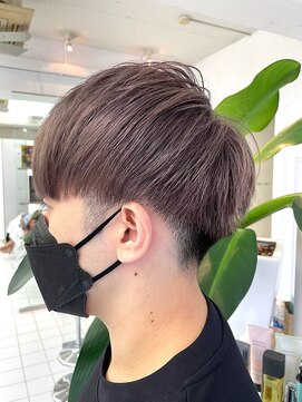 ルートエイチ 市川(Root H) コンマヘアアップバングツーブロックマッシュ束感