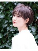 顔周り・大人ショートボブ・アヴェダオーガニックカラー