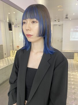 ゲーム 原宿店(GAME) ベージュ/ミディアム/オージュア/ダブルカラー/髪質改善/原宿