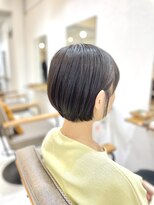 ベンチ 高田馬場店(bench) ショートボブ アッシュカラー