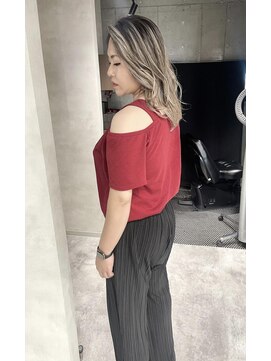 アコ(Aco) ★ライトベージュハイライトバレイヤージュ★