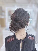 ヘアメイク シンティア(Hair make Cintia.) サイドアップヘア