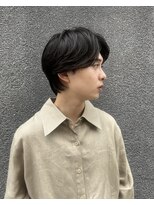 マノハル(MANOHARU)&nbsp;黒髪韓国センターパート