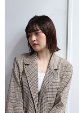 エクリ シセイドウ 麻布十番店(equri×SHISEIDO) 【麻布十番】ボブスタイル