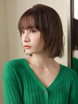 ジュール 大分(Joule)&nbsp;ミディアムヘア/斜めバング/グレージュカラー/大分駅