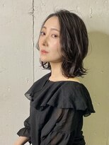 ハルキ ミナト ジャパン オオサカ(HARUKI MINATO japan OSAKA)&nbsp;40代50代60代大人可愛い★小顔ボブ丸みショートウルフカット