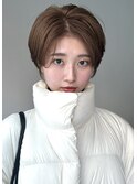 透明感髪質改善ベージュダブルカラーミルクティーグレージュ