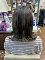 ヘアーショップ エヌアンドエー 幸手店(hairshop N&A) 外ハネボブくびレイヤー/髪質改善ハイライトカラー#1