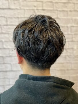 グレイスフルバーバー 赤坂見附店 ツーブロワンカールパーマ