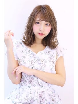 オーロ 武庫之荘店(ORO) 20代30代40代50代似合わせカットアースカラーくびれヘア