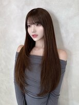 アンククロス 渋谷(ANKH CROSS)&nbsp;シャギーレイヤー/セミロング/ブラウン