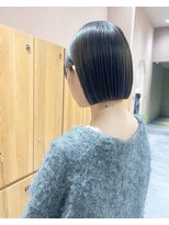 ガーデンヨコハマエスト(GARDEN YOKOHAMA est)&nbsp;ボブルフ　ネビージュ　小顔　レイヤー　シースルー　ワンレン