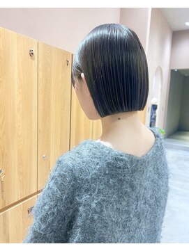 ガーデンヨコハマエスト(GARDEN YOKOHAMA est) ボブルフ ネビージュ 小顔 レイヤー シースルー ワンレン