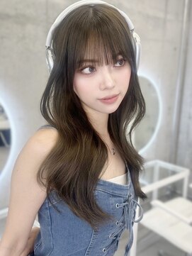 エヌアイ オモテサンドウ(ni omotesando) 憧れ韓国くびれヘア/顔まわりカットレイヤーカット艶髪黒髪