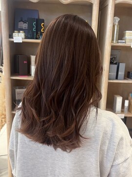 オブジェ シエル(obje't ciel) 【obje’t ciel】ゆるふわヘア/チョコレートカラー【佐藤早希】