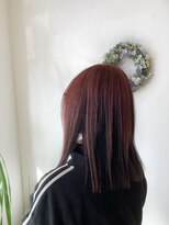 ケイズプラスカラン(HAIR AND MAKEUP K's PLUS calin)&nbsp;【倉敷　沖/calin】ピンクデザインカラー