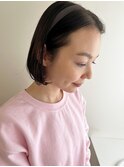 ふわっと内巻き　フェイスラインボブ