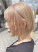 ハイトーン韓国ボブ　表参道　ワンホンヘア