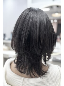 アオ 花咲町(a-o) 大人エアリー感♪ハッシュカット♪