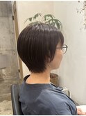 マッシュショートおしゃれ女子ウルフヘア外ハネボブレイヤーボブ