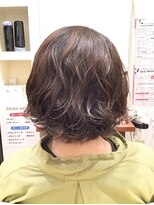 美容室ヒラトヤ 都南店&nbsp;立体感ふわふわボブ×20代30代大人可愛い小顔ニュアンスパーマ