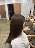 髪質改善ストレート×ロング