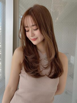 ニューヨークニューヨーク 三宮駅前店(NYNY) シースルーバング×ワンカールレイヤー