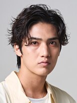 フィフス トウキョウ (fifth TOKYO)&nbsp;渋谷ルーズパーマメンズパーマセンターパートウルフ30代