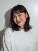 赤羽駅オリーブグレーココアベージュ小顔