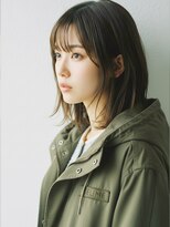 コトナ 越谷店&nbsp;ミディアムヘアー/オリーブグリーン/ネイビカラー/髪質改善/越谷