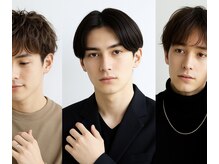 メンズカットも対応しております。