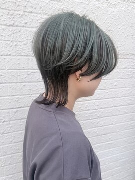 モリオ フロム ロンドン 成増店 【morio成増 セリザワ】ショートウルフ アンブレラカラー