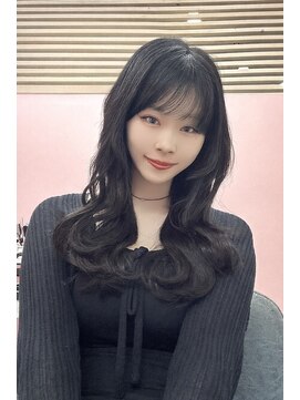 シーズン 大阪(SEASON) 【エクステ】エクステでハッシュカット/コリアンブラック