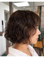 イグレック 庄内本店(igrek)&nbsp;◆ ラフウェーブのボブパーマ ◆