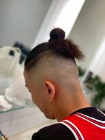アース 常盤平店(HAIR & MAKE EARTH)&nbsp;大胆×個性的！男らしさ際立つスキンフェードスタイル