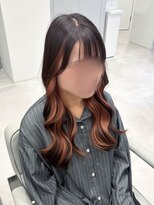 ヴィヒタ 川越 本川越(VIHTA.)&nbsp;インナーカラーコーラルピンク×透明感カラー川越本川越