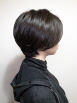 シエル ヘアーデザイン(Ciel Hairdesign)&nbsp;【Ciel】モノトーンベージュと前下がりショートスタイル