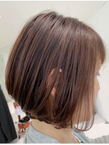 リラックスヘアーサロン ワッカ(Relax Hair Salon WAKKA) 前下がりボブ