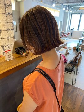 ロティー(loty) 【天神今泉loty】切りっぱなしボブ×トップのみレイヤー