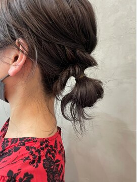 ペスカ 長町南店(pesca) 伸ばしかけアレンジ