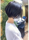 前下がりひし形美シルエットショートボブ【中村】