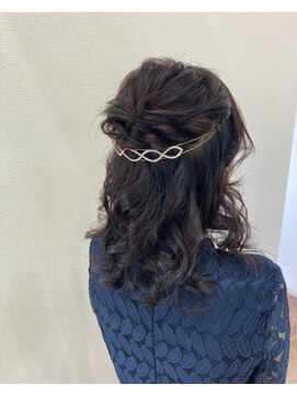 サンバイエム(#3/M) ハーフアップ