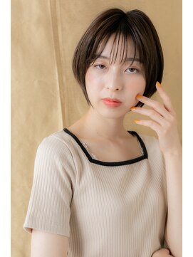カバーヘア イヴ 戸頭店(COVER HAIR EVE) 小顔矯正立体カット艶感レディースショートY戸頭30代40代50代
